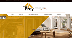Desktop Screenshot of holzbau-frey.de